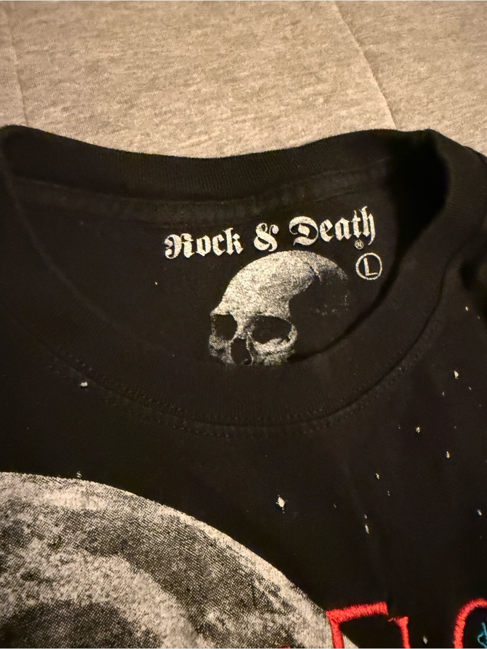Pink Floyd Black Graphic Short Sleeve Tee - Dark Side of the Moon - Picture 3 of 7